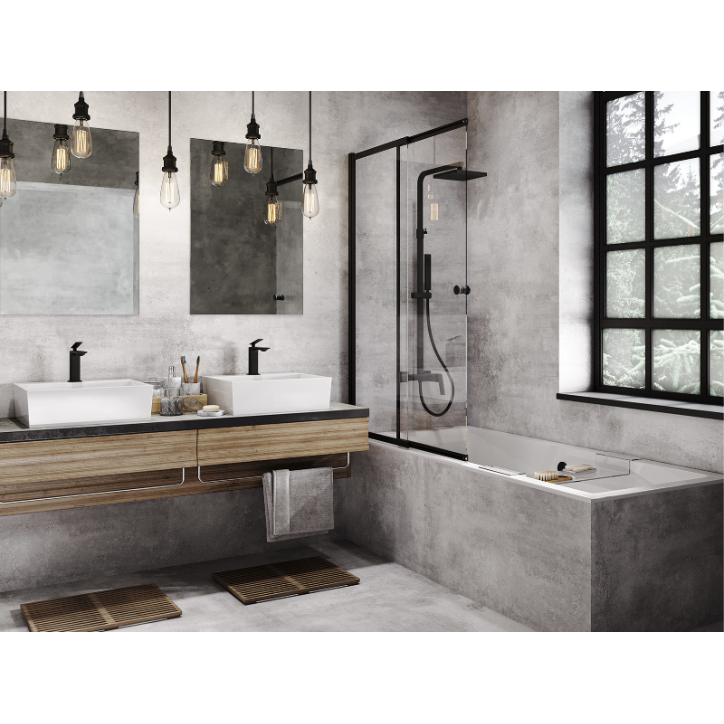 EMILIA ULTRA-SLIM Einbauwanne 155/165/170/175/180/190 cm