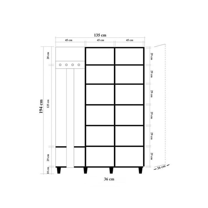 Meuble d'entrée GRAMANTO  ART