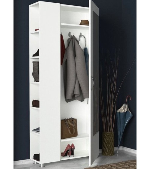 Meuble d'entrée  MAYA blanc