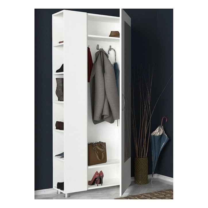 Meuble d'entrée  MAYA blanc