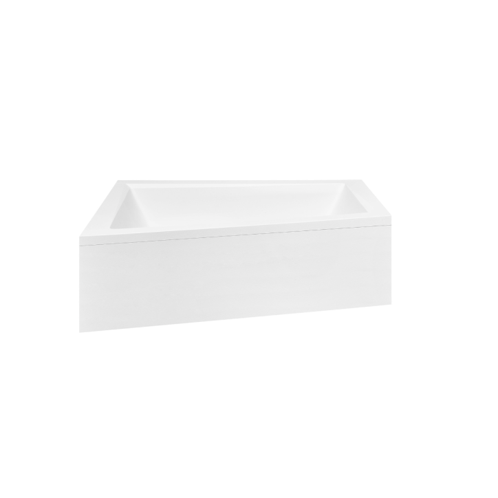 LINKER hoekbad INTIMA 150 of 160 cm MET SCHORT