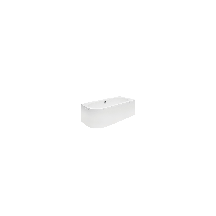 HILIO Vasca da bagno asimmetrica destra 150/160/170/180 , con pannello incluso