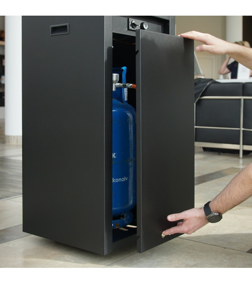 copy of Cheminée bio-éthanol delta d'angle gauche 120 cm