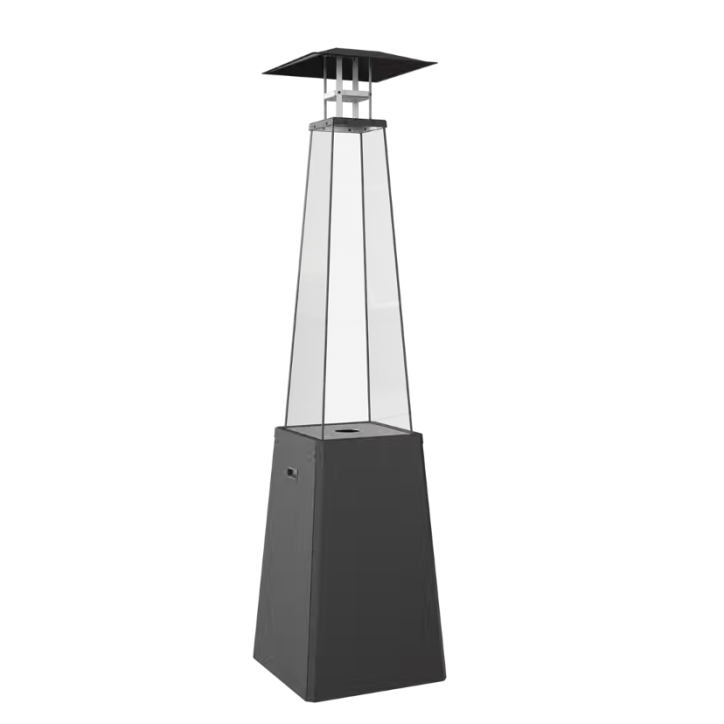 UMBRELLA BS COULEUR ACIER NOIR AVEC TUYAU ET RÉDUCTEUR