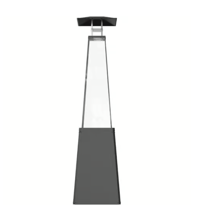 UMBRELLA BS COULEUR ACIER NOIR AVEC TUYAU ET RÉDUCTEUR