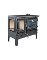 Stufa a legna con forno 214-3D-Brick gourmet 7 kW