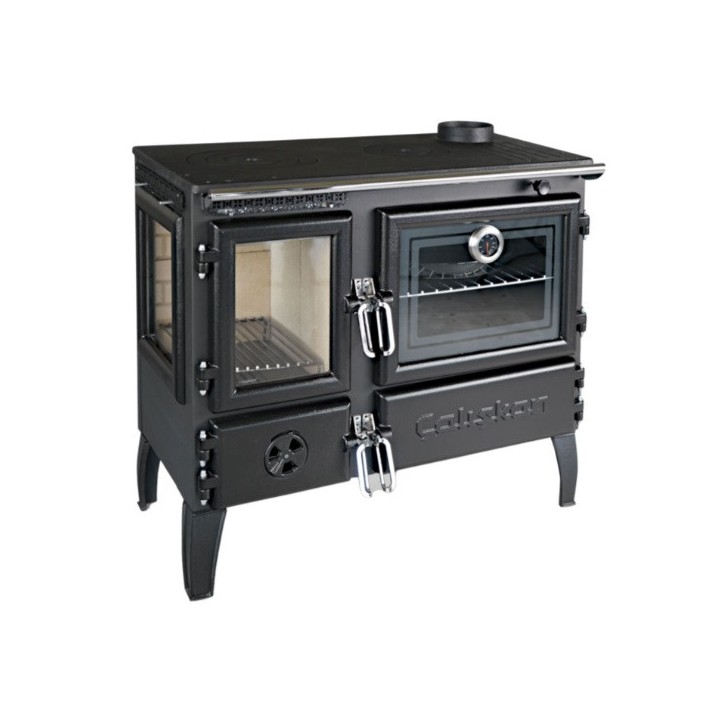 Puulämmitteinen liesi 214-3D-Brick gourmet 7 kW