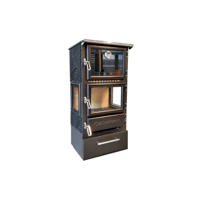 Stufa de legna con forno 306-3D- BOX - 12 kW