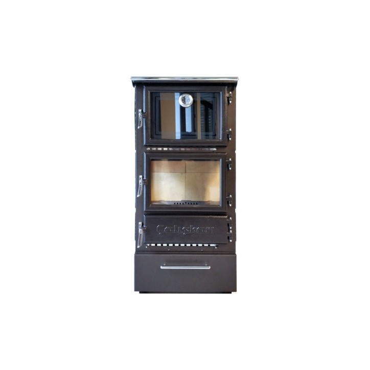 Poêle a bois avec four 306-3D- BOX - 12 kW