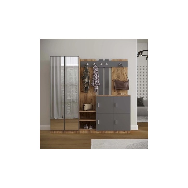 Meuble d'entrée ROBIN 187 x 180 cm