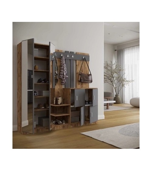 Meuble d'entrée ROBIN 187 x 180 cm