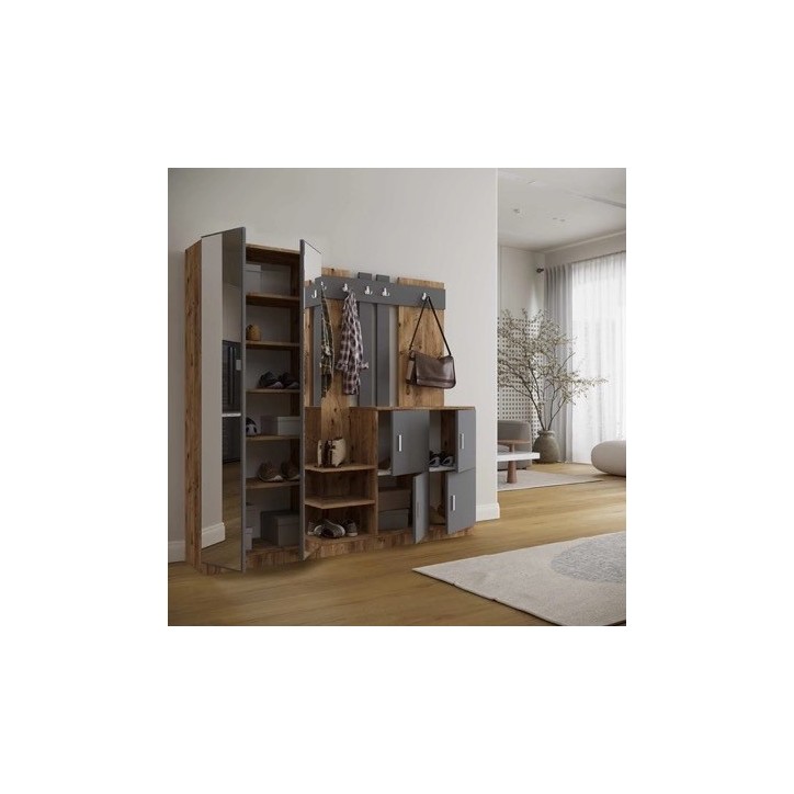 Meuble d'entrée ROBIN 187 x 180 cm