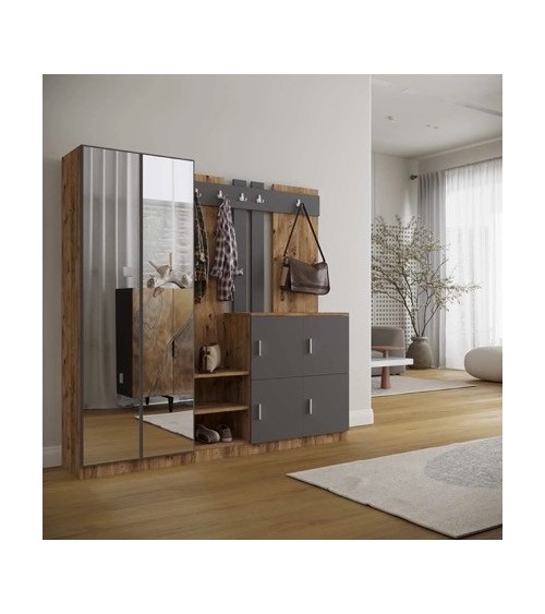 Meuble d'entrée ROBIN 187 x 180 cm