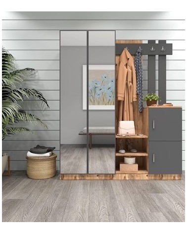Meuble d'entrée ROBIN HOME BENJAMIN 147 x 180 cm