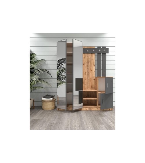 Meuble d'entrée ROBIN HOME BENJAMIN 147 x 180 cm