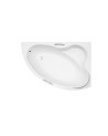 ORIEGO MAXI Eckbadewanne 140x90 cm rechts mit Schürze