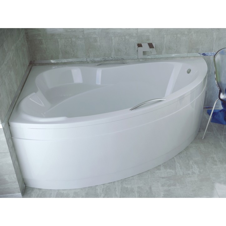 ORIEGO MAXI kulmakylpyamme 140x90 cm vasen esiliinan kanssa