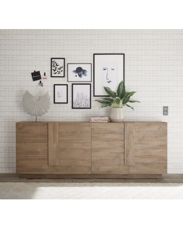 Buffet 4 portes  JUPITER bois mercure 241 cm