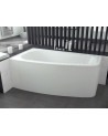 Bañera esquinera LUNA 150 cm con faldón