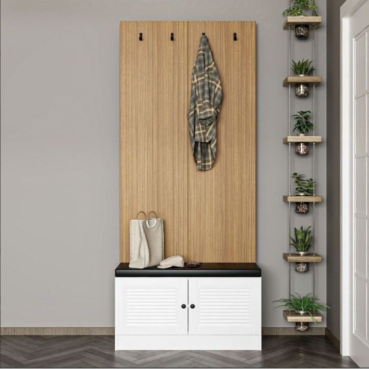 Meuble d'entrée EWY 90x210x35 CM