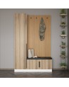 Meuble d'entrée KALE 135 cm bois