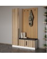 Meuble d'entrée KALE 135 cm bois