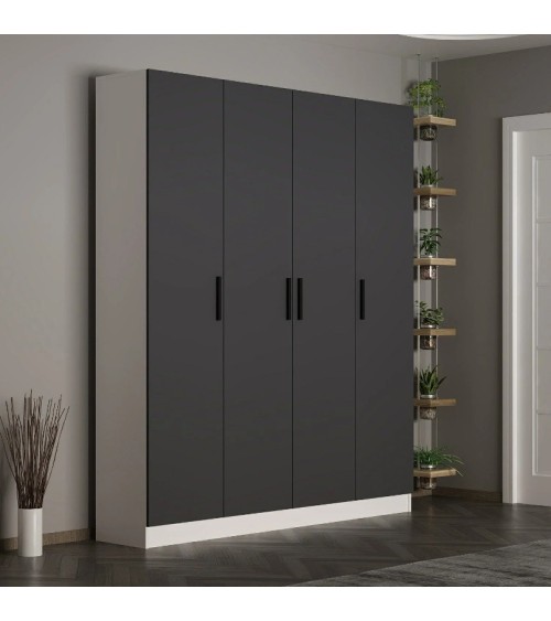 Meuble d'entrée UMA 180 cm anthracite