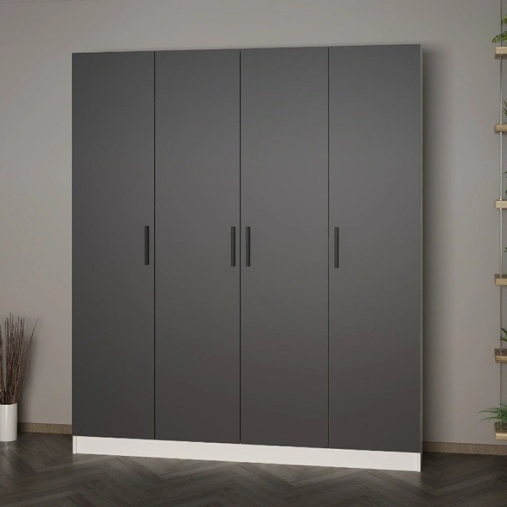 Meuble d'entrée UMA 180 cm anthracite