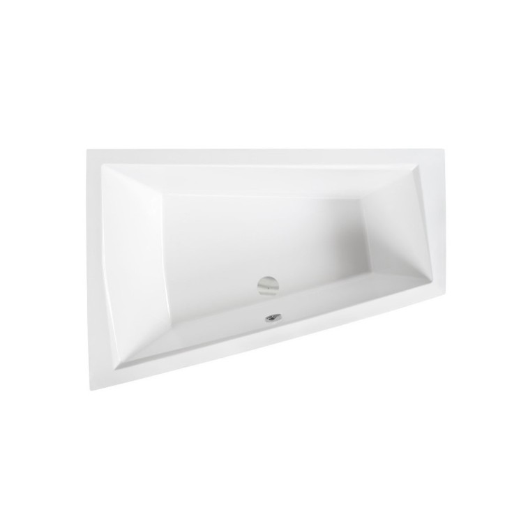 Linke Eckbadewanne INTIMA DUO in 170 oder 180 cm