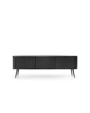 Mueble de TV ROMA 168 cm Negro