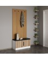 Meuble d'entrée POLA 90 cm bois