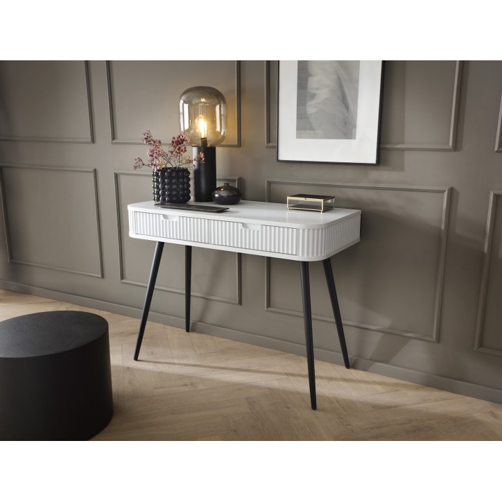 Console ROMA 103 cm Blanc