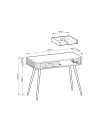Console ROMA 103 cm Cashmere