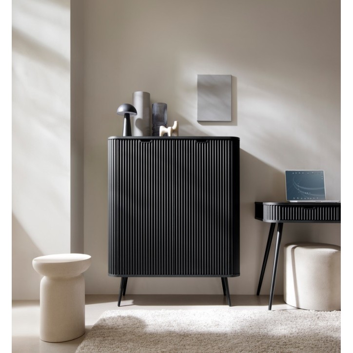 Armario ROMA 103 cm negro