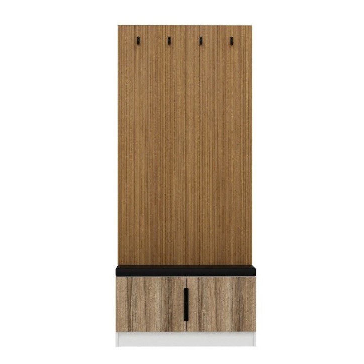 Meuble d'entrée POLA 90 cm bois
