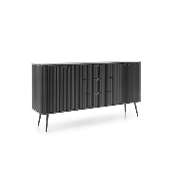 Buffet ROMA 168 cm Noir Buffet ROMA 168 cm Noir