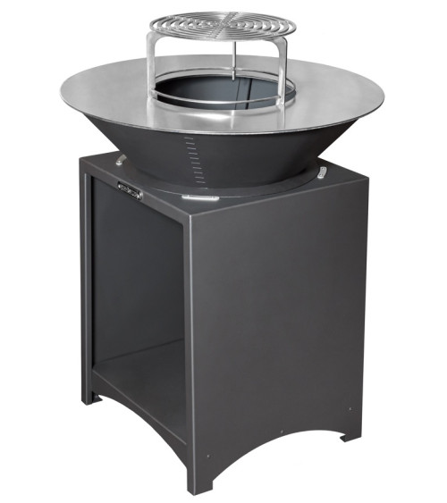 Barbecue FIESTA gris 75 cm