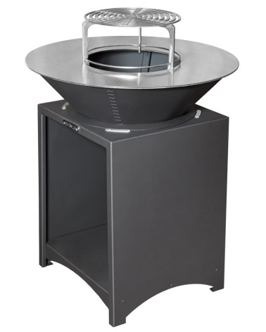 Barbecue FIESTA gris 75 cm