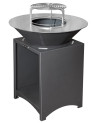 Barbecue FIESTA gris 75 cm