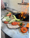 Barbecue FIESTA gris 75 cm