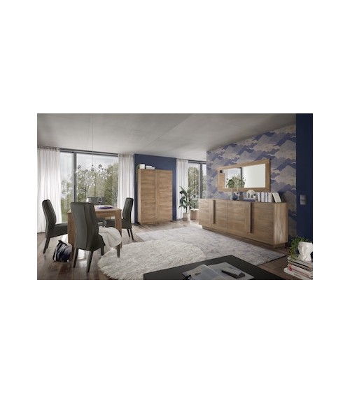 Buffet 4 portes  JUPITER bois mercure 241 cm