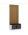 Meuble d'entrée POLA 90 cm anthracite