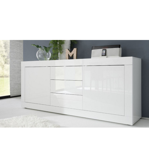 A BUFFET BASIC bianco 210cm