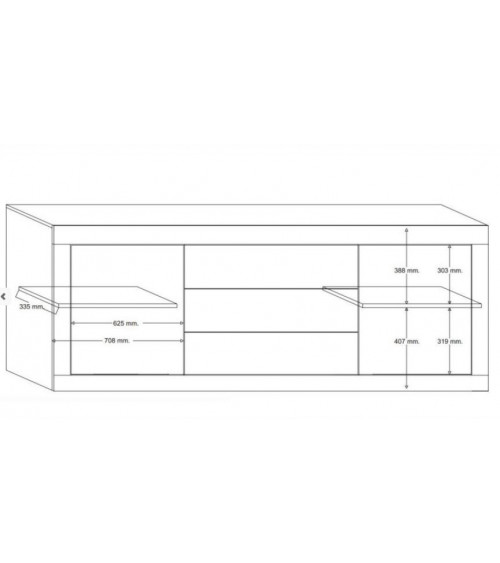BASIC-keittiö 210cm VALKOINEN