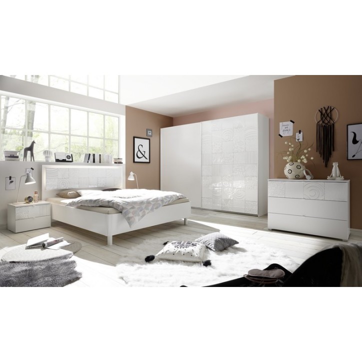 Chambre complète AVOLTE 2 dim 160x200 cm Chambre complète AVOLTE 2 dim 160x200 cm