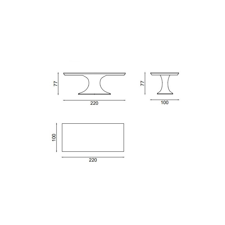Conjunto de comedor INFINITY crudo