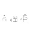 Conjunto de jantar INFINITY ecru