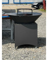 Barbacoa FIESTA gris 55 cm