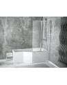 Biombo de banho CATRIX II - 2 painéis 80,5x140 cm