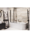 PRIME bañera pare - 2 persianas 90x140 cm